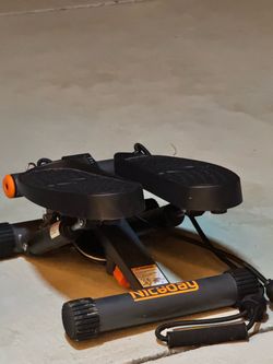 Stepper with arm bands