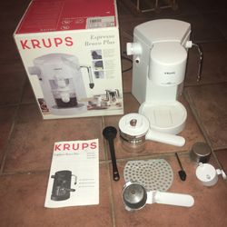 Krups espresso bravo plus 872 with box