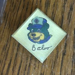 Vintage Boy Scouts Baloo Pin