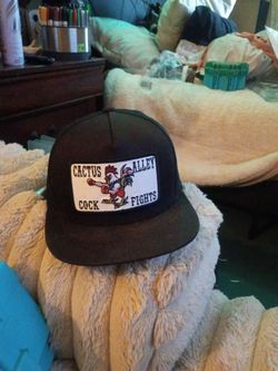 Flat bill snap back hat