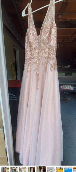 Rose Gold/Champagne Formal Dress 