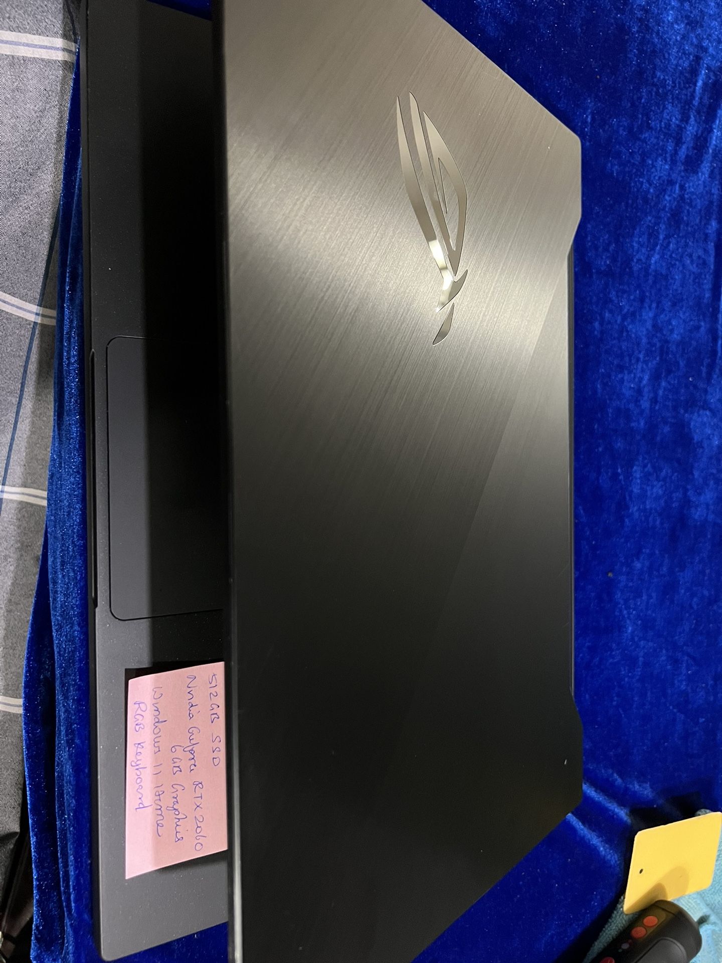 ASUS ROG Zephyrus M 15.6” Intel i7 9750H@ 2.60GHz 32GB RAM RTX 2060 512GB SSD Win 11 Home  Charger.