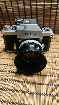 Nikon F FTN  Chrome $150/nikkor S Auto 1:1.4 Lens /HN3 Nikon Hood $120