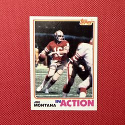 Joe Montana 1982 Topps NRMT/MT - Vintage San Francisco 49'ers, MVP, 4X Champion 