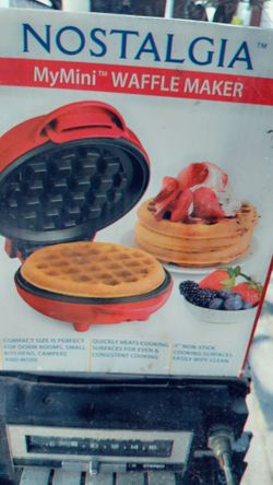 Nostalgia MyMini Waffle Maker