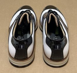 FootJoy DryJoys Premiere Series Wilcox Golf Shoes White Navy  display picture 2