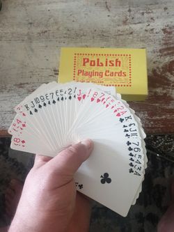 Polish Playing Cards,   Gag Gift Double Sided Playing Cards 