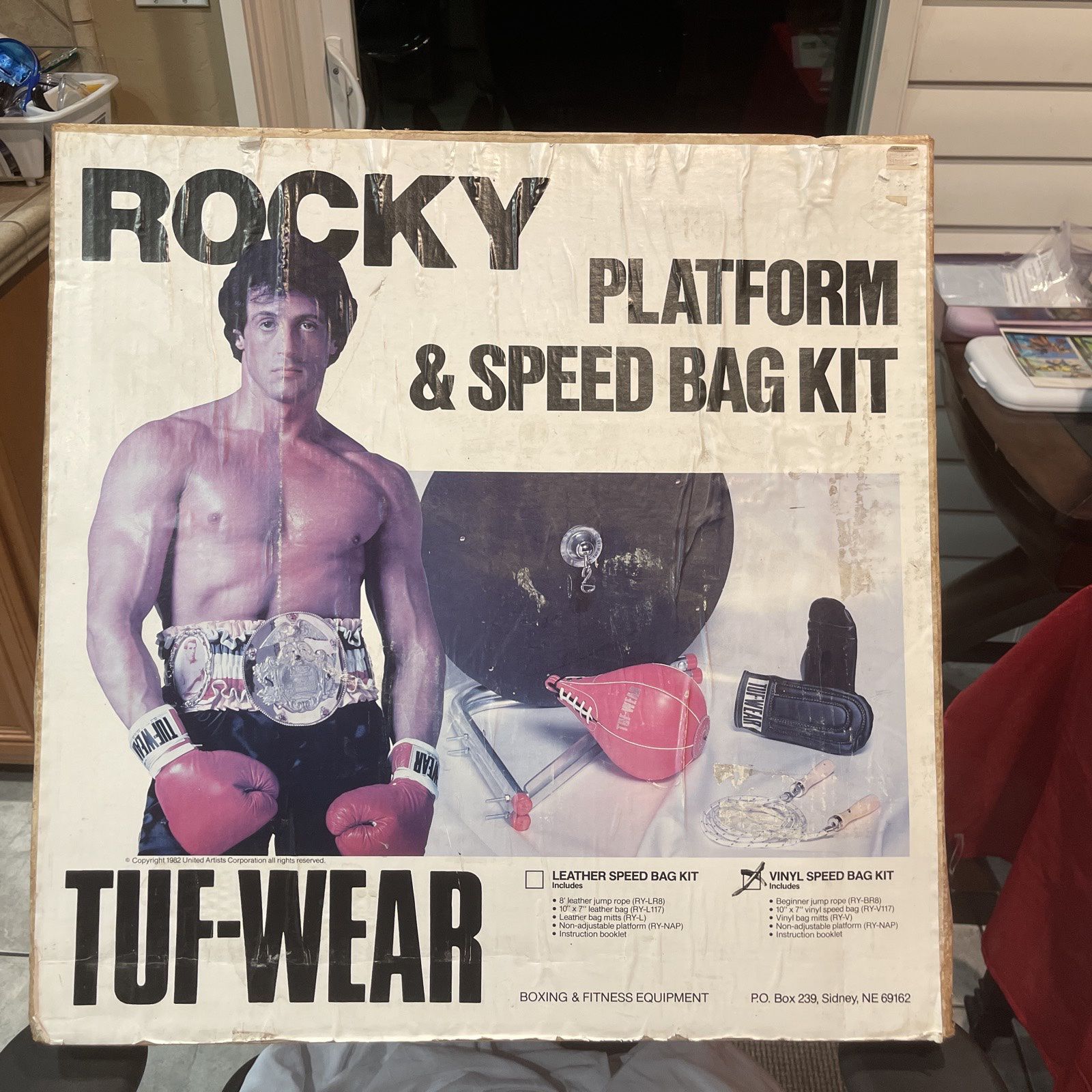 Own A Piece Of The 80’s Rocky Platform And Speed Bag Kit