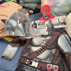 Kids Mandalorian Costume Extra Small 3-4
