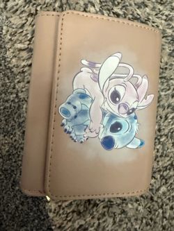 Loungefly Disney Lilo & Stitch Angel and Stitch Trifold Wallet