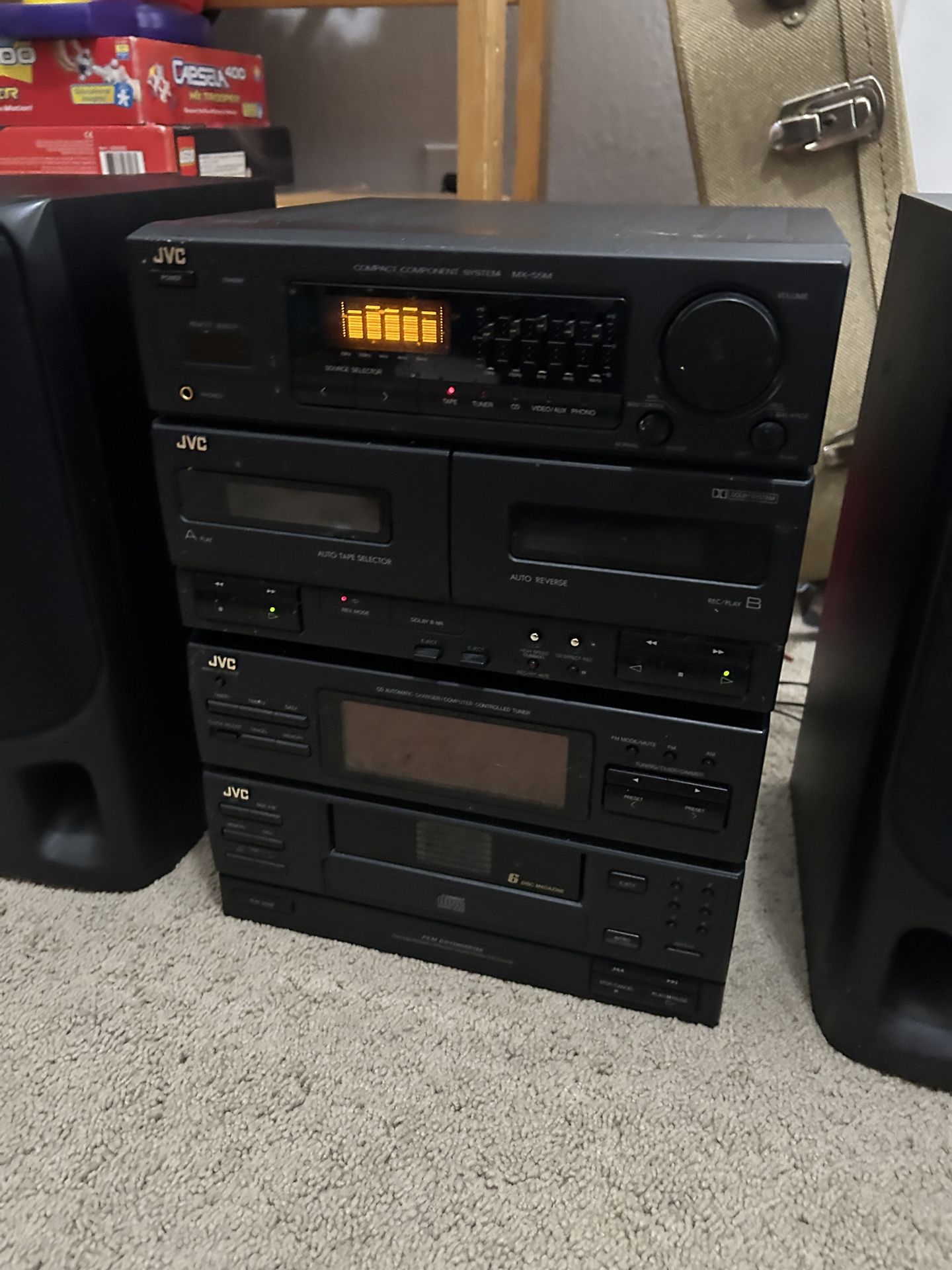 JVC MX-55M Stereo System