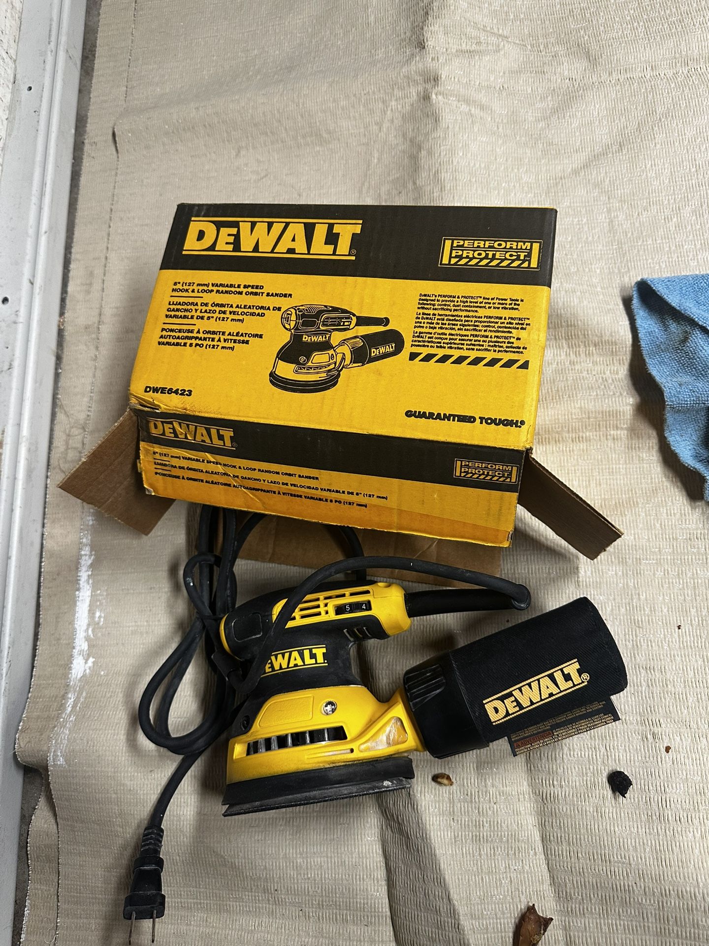 5” disc sander variable speeds