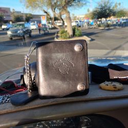 Harley Davidson wallet/w chain