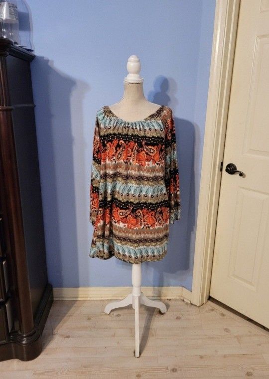 Win Win Size 2x-3x Womens Tunic