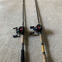 Shimano Expride Daiwa Tatula $220 & TFO Rod by Gary Loomis Shimano SLX Casting Rod And Reel $125 Bass Fishing 