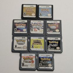 Pokemon Games DS ($25 Each)