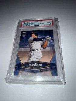 2017 On Demand Postseason Heroes and Current Stars Aaron Judge #2 Rookie RC PSA 9