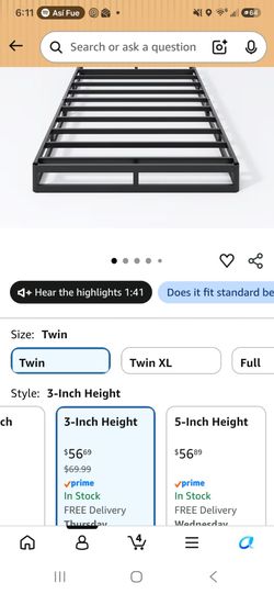 Box spring twin