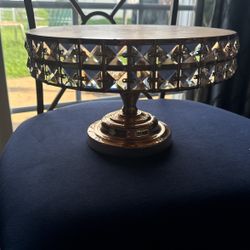 Gold Cake Stand 