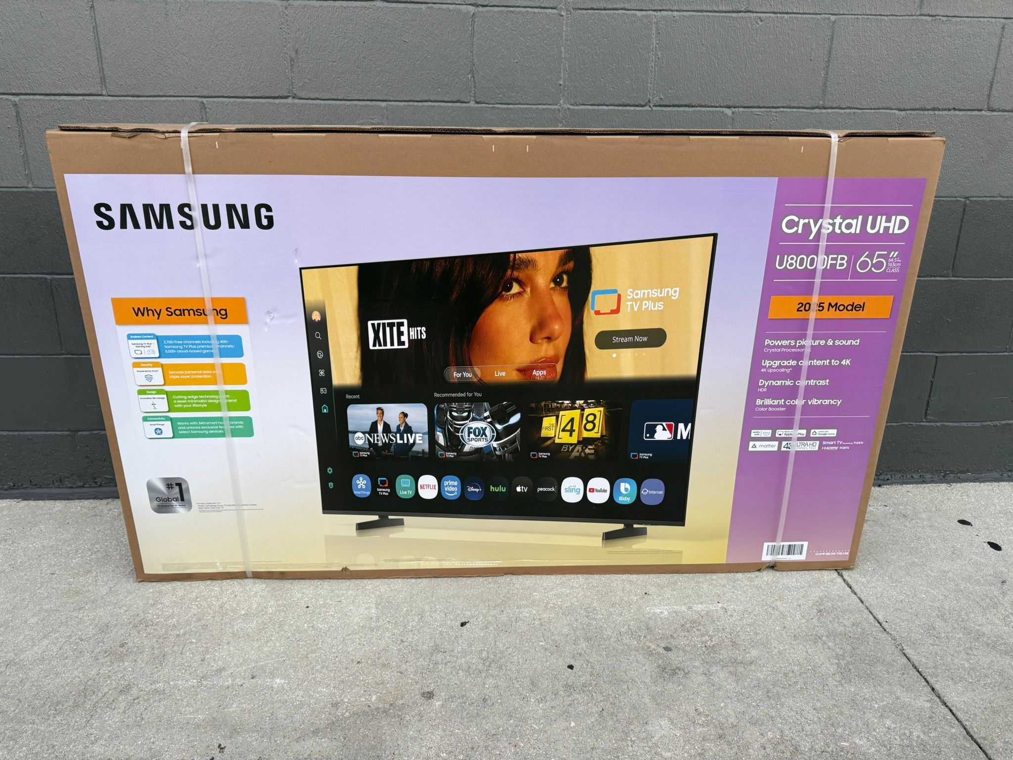 ‼️65 INCH SAMSUNG CRYSTAL UHD‼️