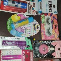 New NUEVOS lip balms and eyelashes $3 each Labiales y PESTAÑAS $3 Cada Uno 