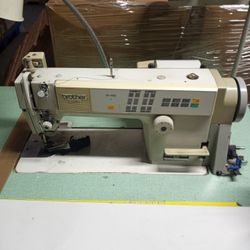 Brother Exedra E-40 Industrial Sewing Machine with Table