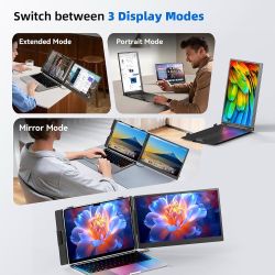 Brand new-14” Portable Dual Screen Laptop Monitor Extender