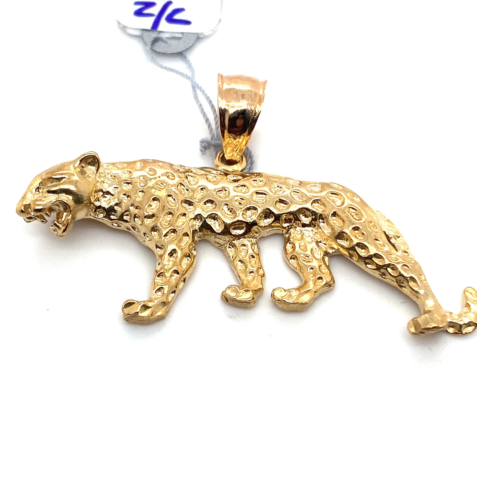 10l Gold Pendant Jaguar 5.5grams 120986 1