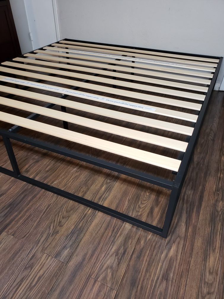 New king bed frame base para cama king nueva