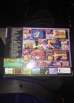 SNES. Classic Edition 400$. Obo New Unopened
