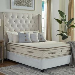The Botanical Bliss Organic Latex Mattress 10", Queen, Firmness: Medium Like New, Perfect Condition