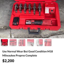Use Normal Wear M18 Milwaukee Propres Good Working Conditions 
