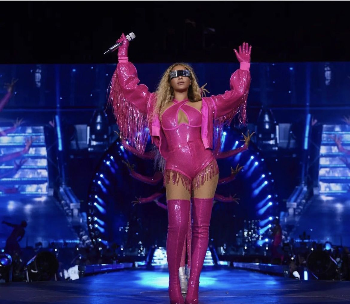 Adidas x Ivy Park Sequin Shorts With Fringes