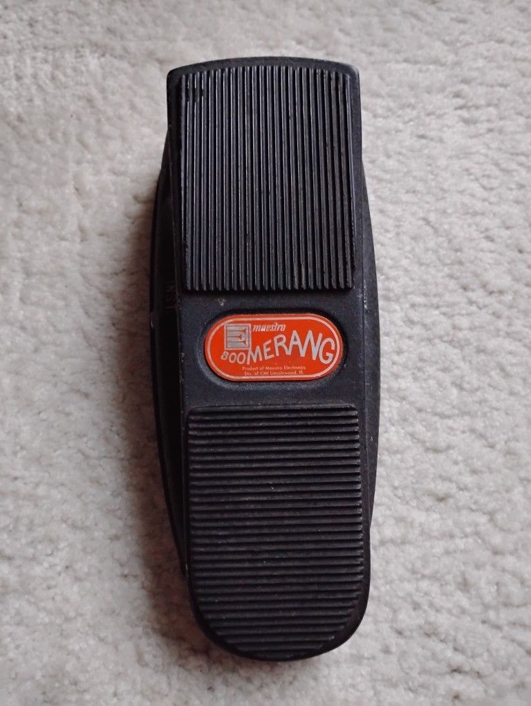 Maestro Boomerang Pedal original  Vintage Electric Guitar Pedal Effect Excellent condition 