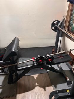 Marcy workout bench set