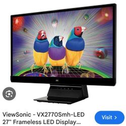 Viewsonic IPS LED 27" Frameless Monitor