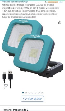Luz De Trabajo Magnética Recargable