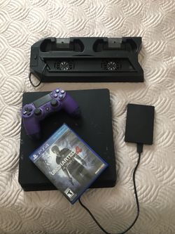 Ps4 Slim With Stand And A External 2tb HDD