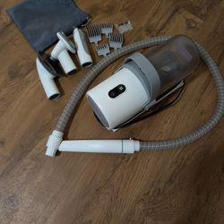 Pet Grooming Vacuum w/ Brushes & Clippers – Like New