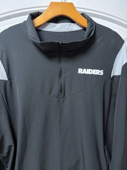 Las Vegas Raiders Quarter-Zip Pullover Jacket