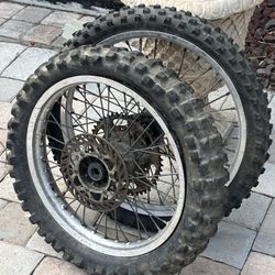 KX250 Wheel Set 