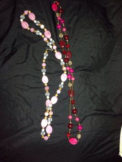 Pink necklace