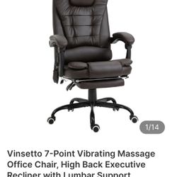 7 Point Vibrating Massage Chair