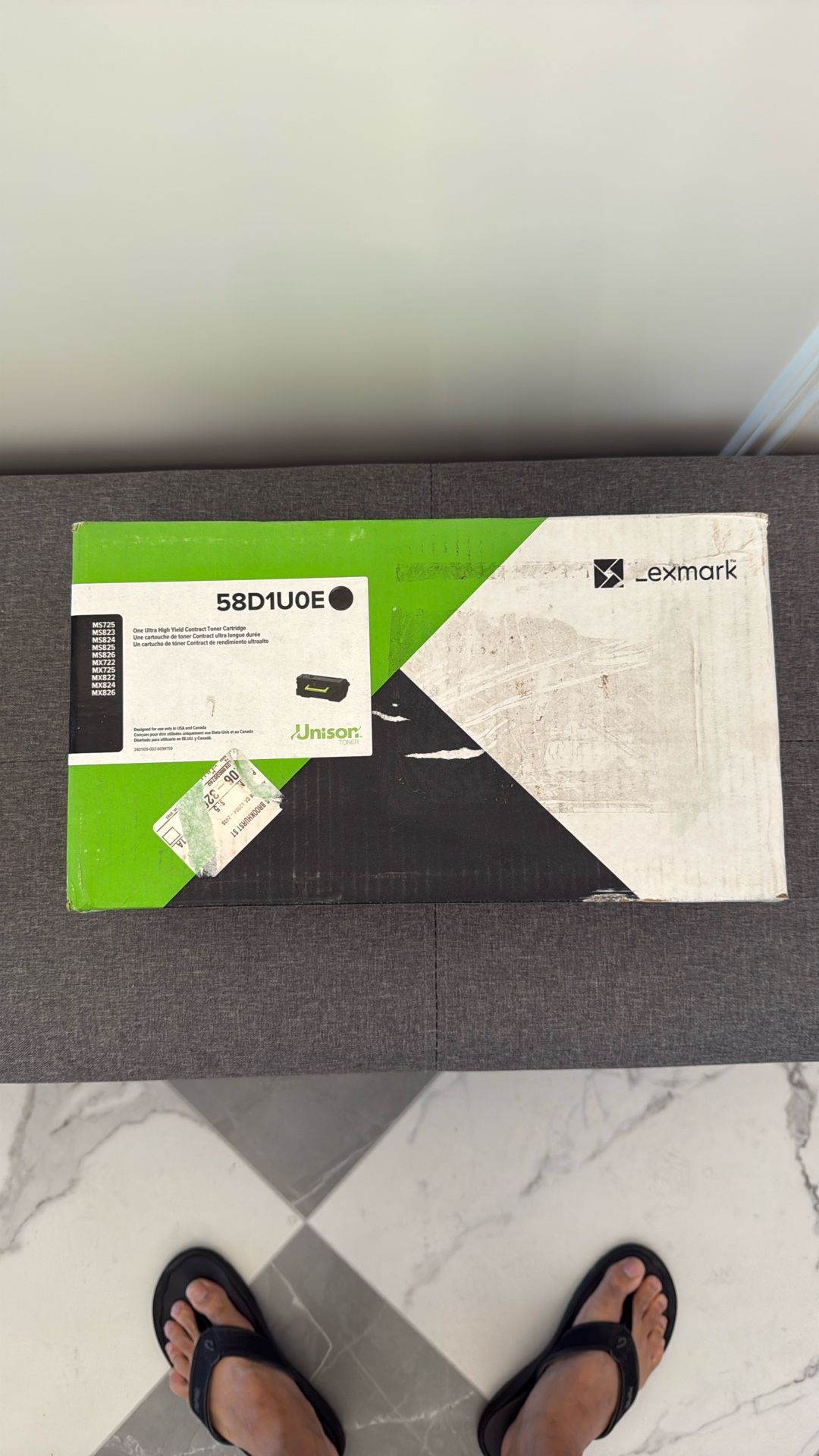 Lexmark 58D1U0E Toner Cartridge New In Box