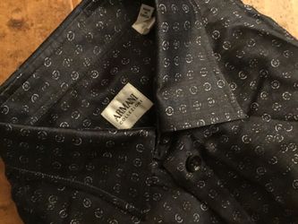Armani Men’s Silk Shirt in a 15/38 Size