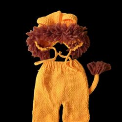 Baby Lion Newborn Costume 