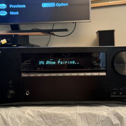 onkyo tx nr757 receiver. 7.2 surround, bluetooth, wifi, 4k