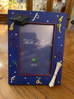 Russ - Halls of Ivy - 4” by 6” Graduation Desktop Picture Frame