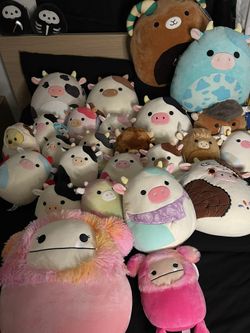 Squishmallow Cow collection