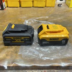 Dewalt Batteries 5.0 